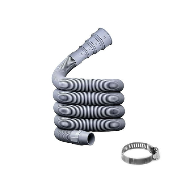 Washing Machine Drain Hose Extension - Flexible, Durable, Universal Fit, for Laundry Washer/Dryer, Leakproof