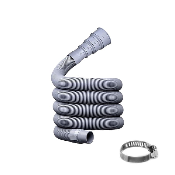 Universal Laundry Drain Hose Extension Fittings for Plumbing Reliability and Easy Replacement for Washer Dryer Connections
