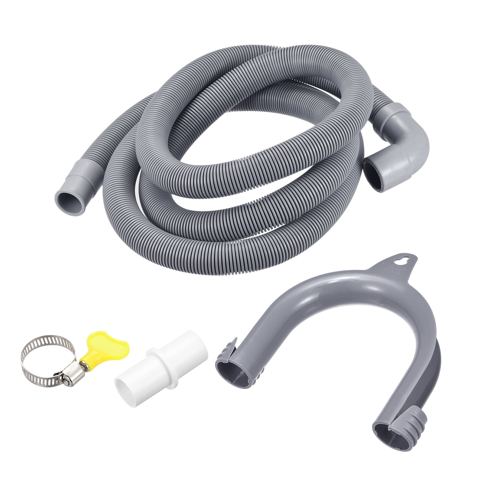 Washing Machine Drain Hose Extension Kits 9.84feet Gray with Extension