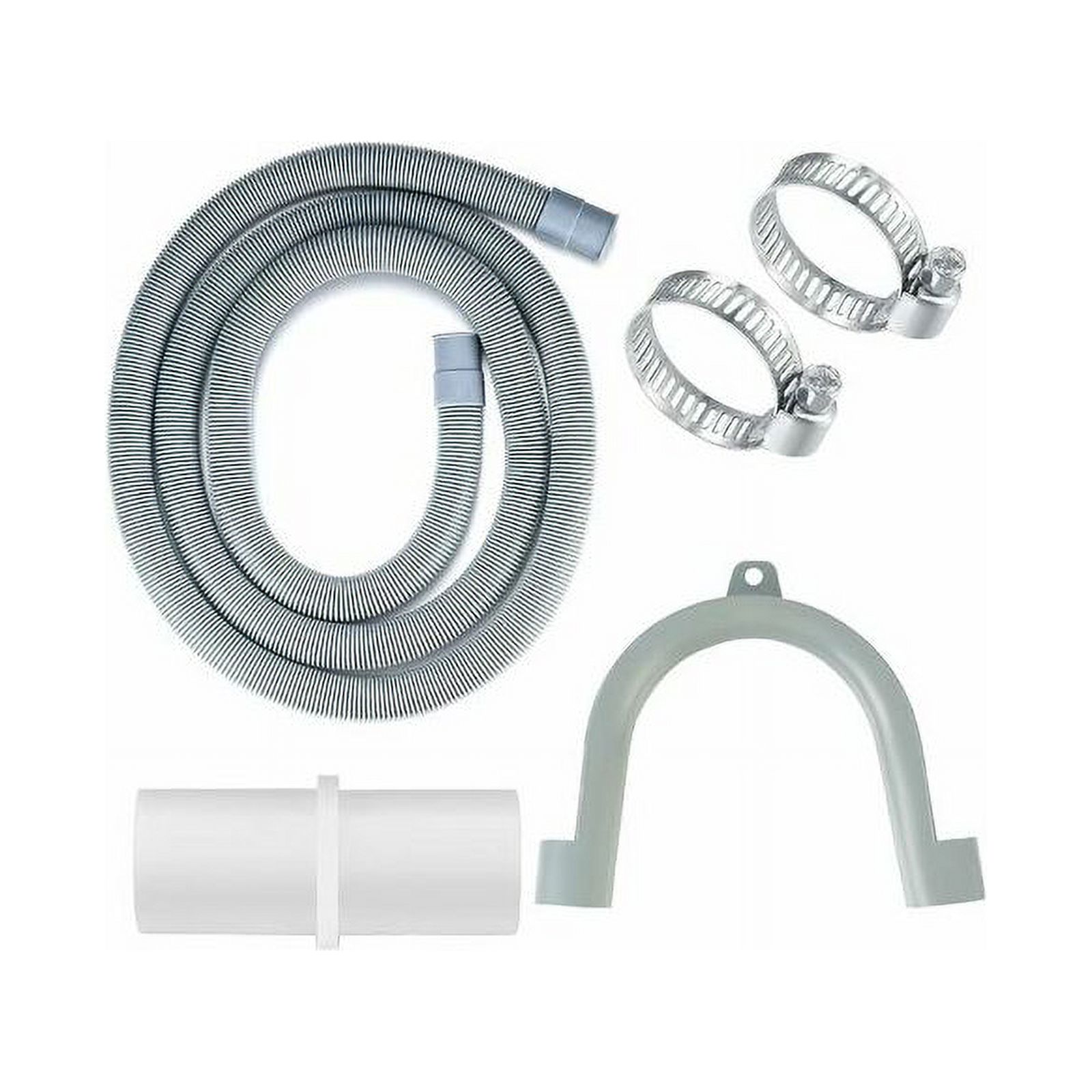 Washing Machine Drain Hose, Universal Drain Hose, 2M Hose Extension for