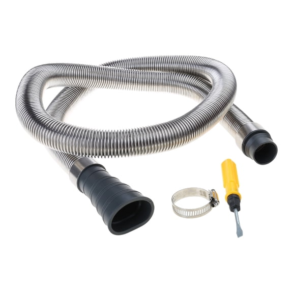 Washing Machine Drain Pipe Stainless Steel Drain Hose Suitable for Washing Machines Flexible Lengths Easy Installation