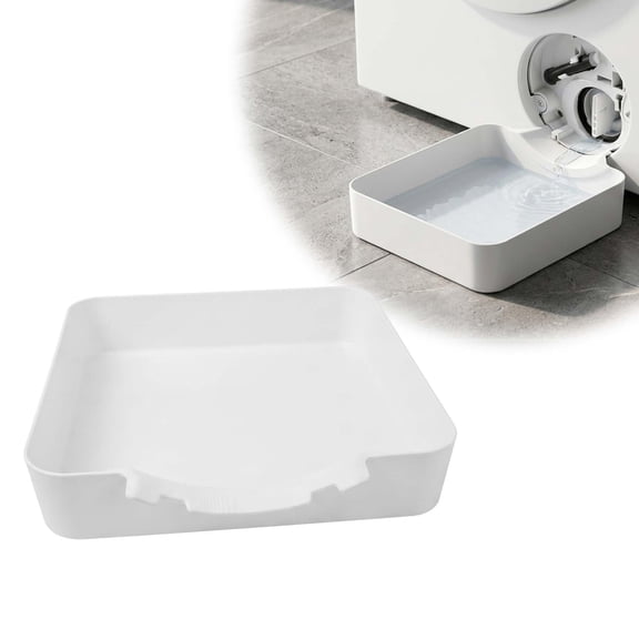 Washing Machine Drain Tray - Floor Protection & Drip Catching Washing Machine Drain Pan for Laundry Room and Apartment