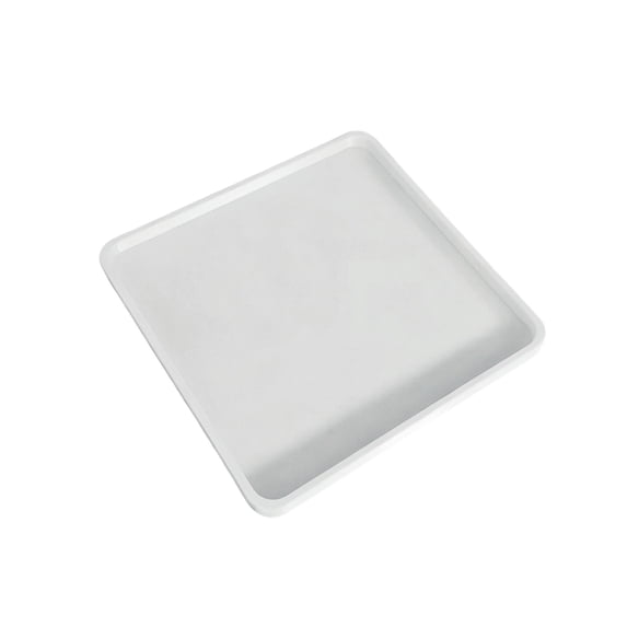 Washing Machine Drip Tray 6.29X6.29 Inch Detachable Plastic Overflow Catch Pan for Home Laundry Room Floor Protection