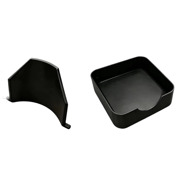 Washing Machine Drip Tray, Heavy Duty Plastic Overflow Pan with Raised Edge, Floor Leak Protector for Laundry Room, Universal Fit for Front Load Washer Dryer