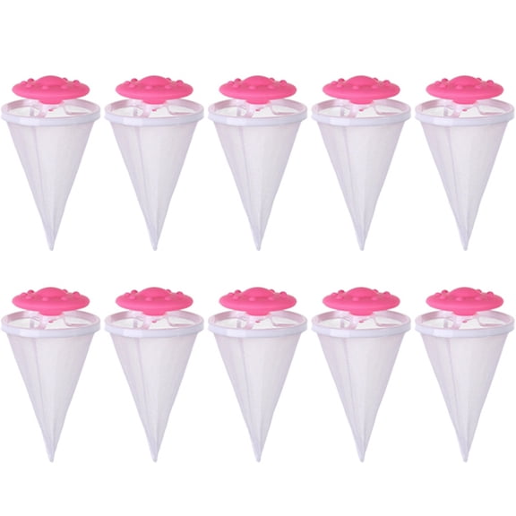 Washing Machine Filter Floating Filter Depiler Cleaning and Stain Removal Laundry Ball Clothing Net Bag Pink