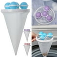 Washing Machine Float Filter Mesh Bag Hair Filter Hair Remover Cleaning