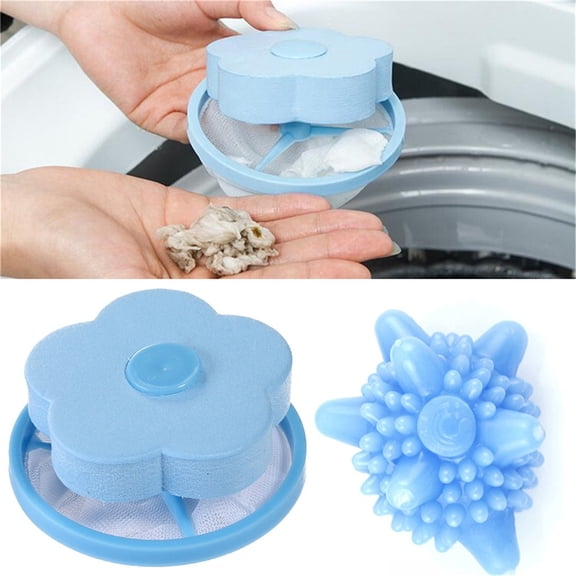 Washing Machine Floating Lint Mesh Pouch; Reusable Pet Hair Catcher Filter Bag for Laundry; Washer Hair Trapper Net for Clothes Cleaning; Home Laundry Lint Remover Accessories