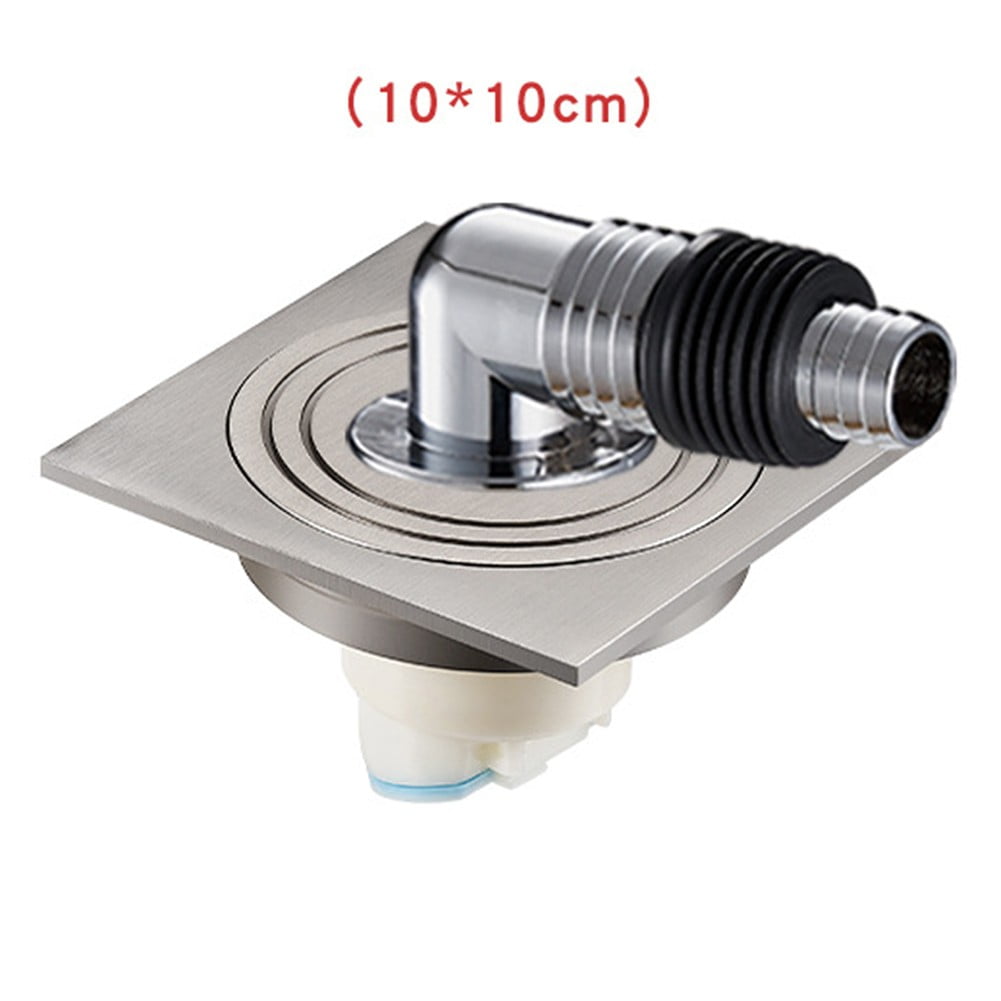 Washing Machine Floor Drain With ThreeWay Joint, Drainage Core, Copper