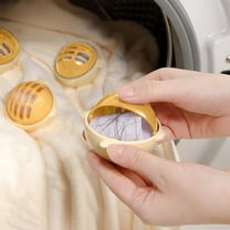 Washing Machine Hair Remover Reusable Laundry Hair Catcher - Lint & Pet Hair Collector for Clothing (33g, Space-Saving Design)