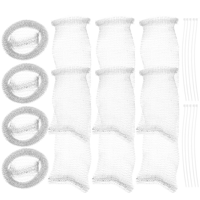 Washing Machine Hose 10 Pcs Stainless Steel Filter Water System Lint