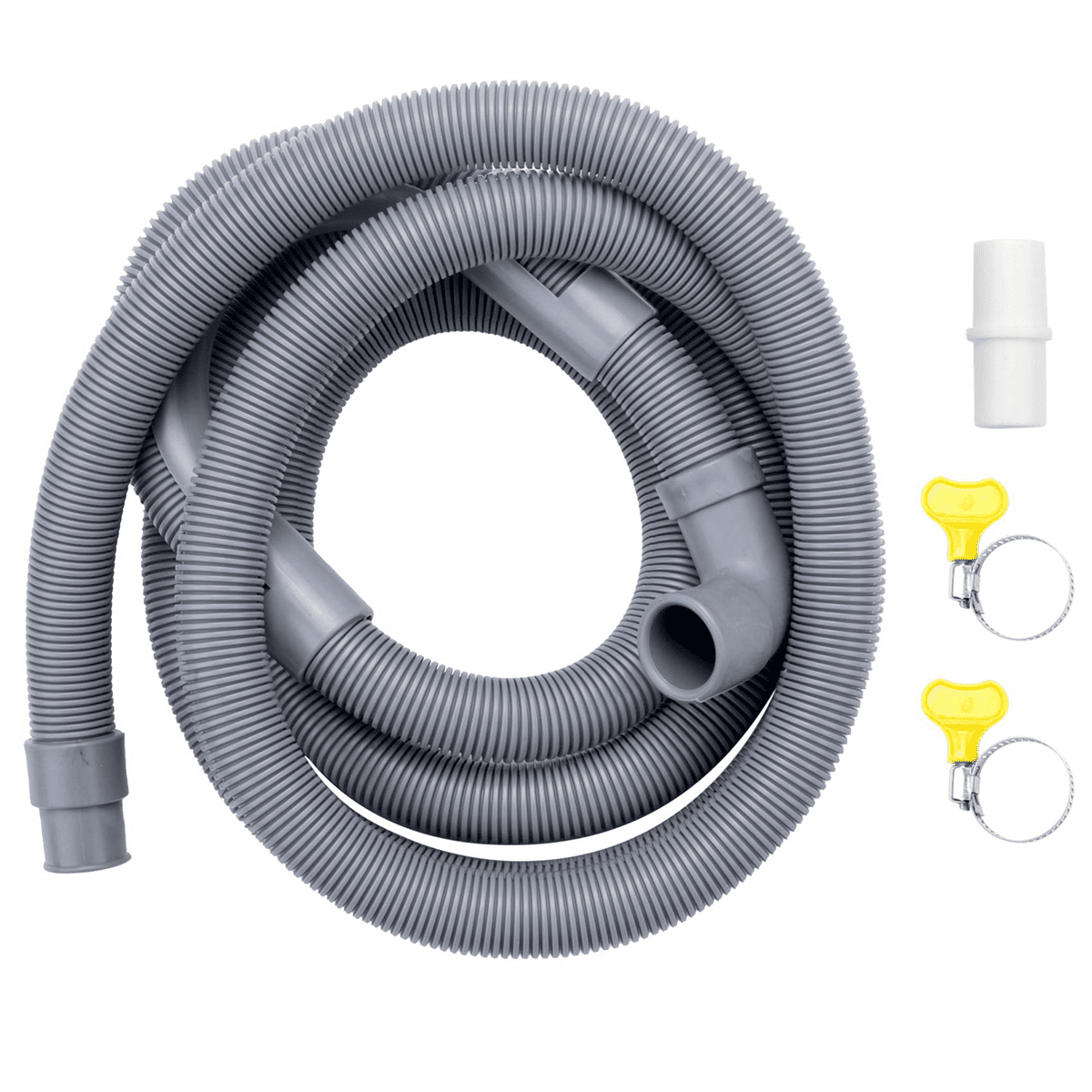 Washing Machine Hose Drain 2.5M Extension for Machines Dishwashers Dryers - Walmart.com