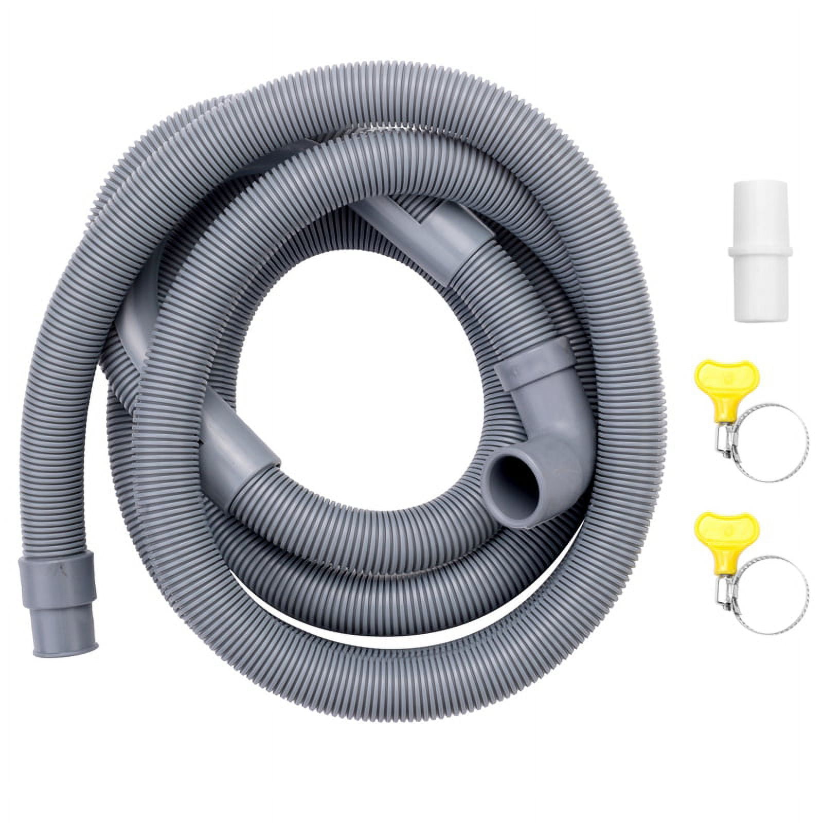 Washing Machine Hose Drain Hose Washing Machine 2.5M Drain Hose Extension for Washing Machines