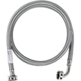 Washing Machine Hose with 90 Degree Elbow, Hot or Cold Water Supply ...