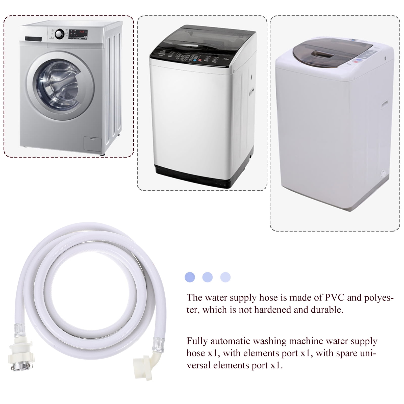 Washing Machine Hoses Washing Machine Hose PVC Extension Hose Washer