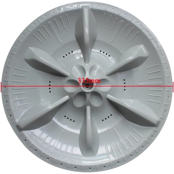 Washing Machine Impeller Chassis Washer Washplate Agitator Universal Turntable Water-Repellent Leaf(335mm)