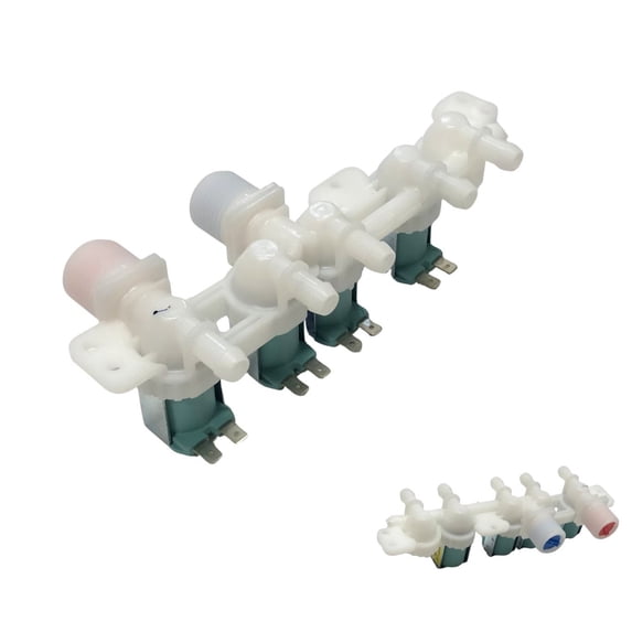Washing Machine Inlet Valve - Hot And Cold Compatible With Samsung Model Numbers WA45H7000AW, WA45H7000AW/A2