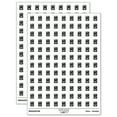 thumbnail image 1 of Washing Machine Laundry 200+ Round Stickers - White - Matte Finish - 0.50" Size, 1 of 3