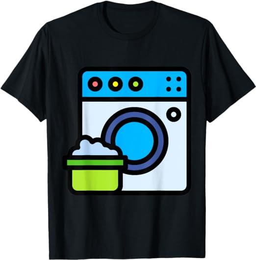 Washing Machine Laundry Day Washer Laundromat TShirt