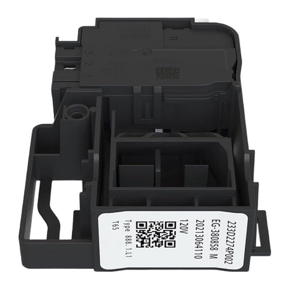 Washing Machine Lid Lock Switch EG-380858M For GE Top Load Washer WH01X27954 Secure Lid Interlock Easy Installation Plastic 9.6x7x3cm Fits Multiple Models