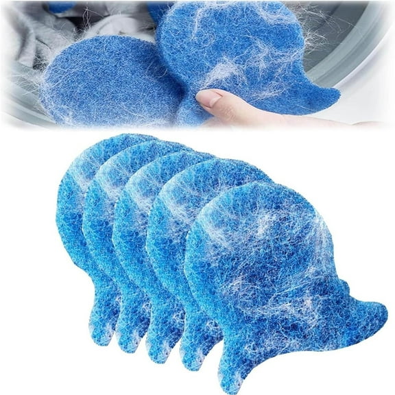 Washing Machine Lint Remover - 5pc Set for Decontamination and Efficient Pet Hair Removal During Laundry 5PCS