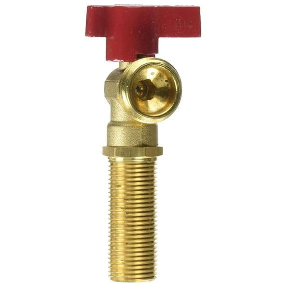 Washing Machine Outlet Box, Brass Double Outlet - Recessed Laundry Connection Kit - Durable Polystyrene Housing for Residential & Commercial Use