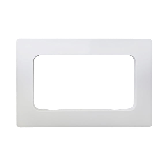 Washing Machine Outlet Box Faceplate Replacement White ABS