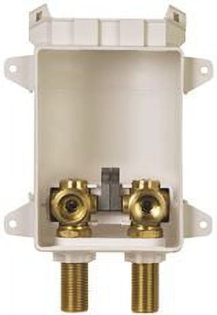 Washing Machine Outlet Ox Box With Water Hammer Arresters 1/2 In. Female Pex