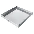 thumbnail image 1 of Washing Machine Pan 32x30 Inch, 18 GA Galvanized Steel Drip Tray, Heavy Duty Washer Pan with Drain Hole & Adapter - Leak Protection, 1 of 6