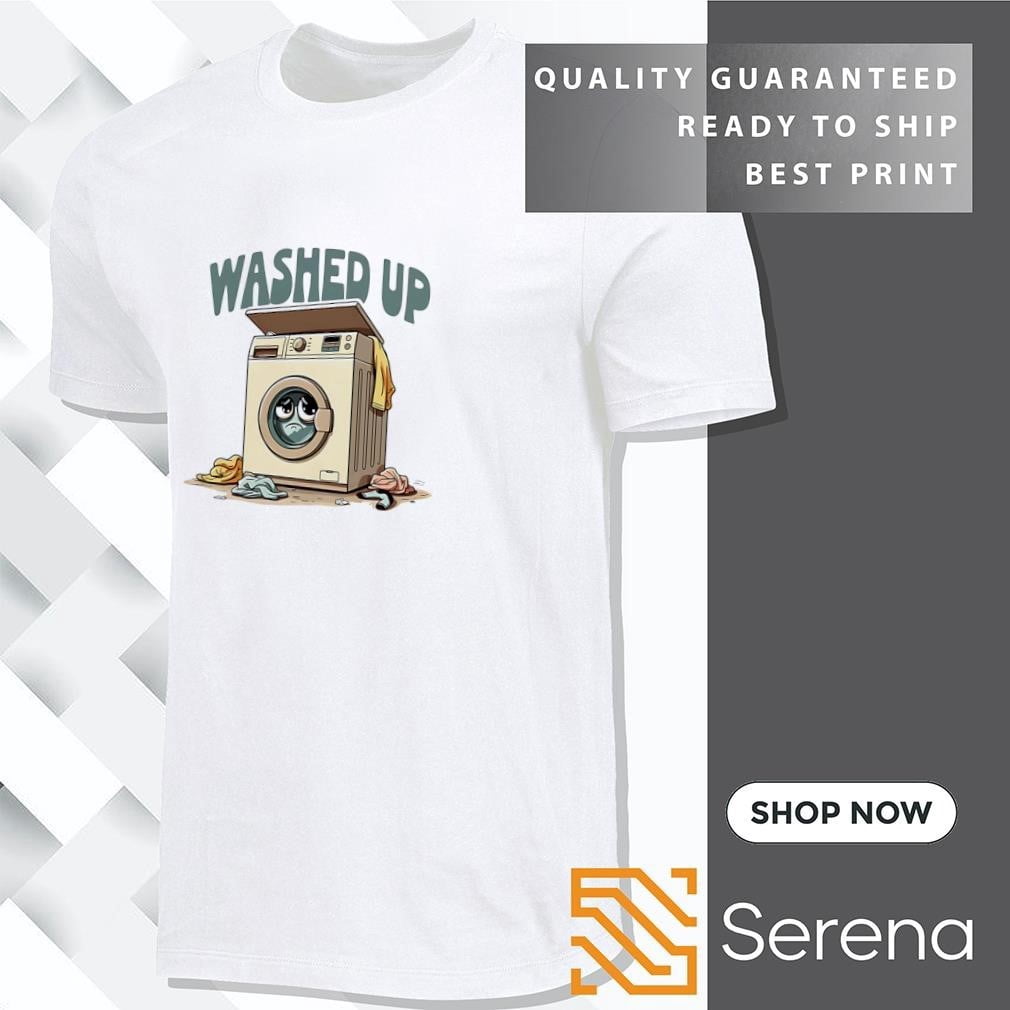 Washing Machine Sad Washed Up Shirt