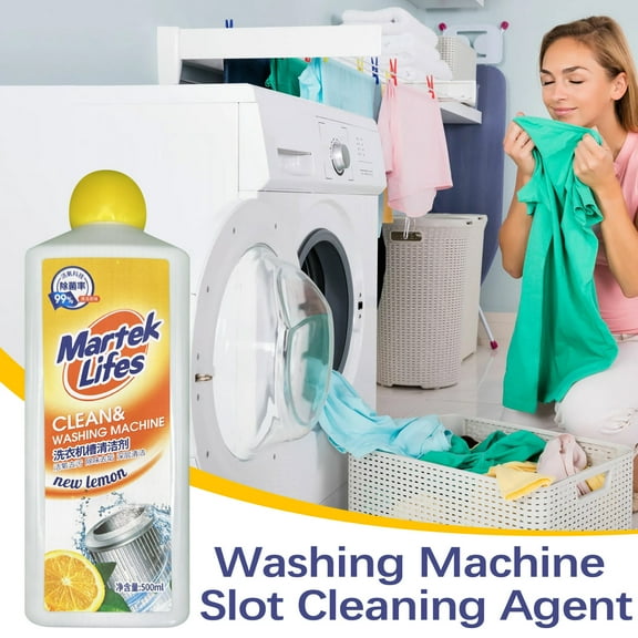 Washing Machine Slot Cleaning Agent Powerful Descaling And Stain Removing Agent For Drum Special Rubber Ring 500ml, Usupdd 2025 Washing Machine Slot Cleaning Agent