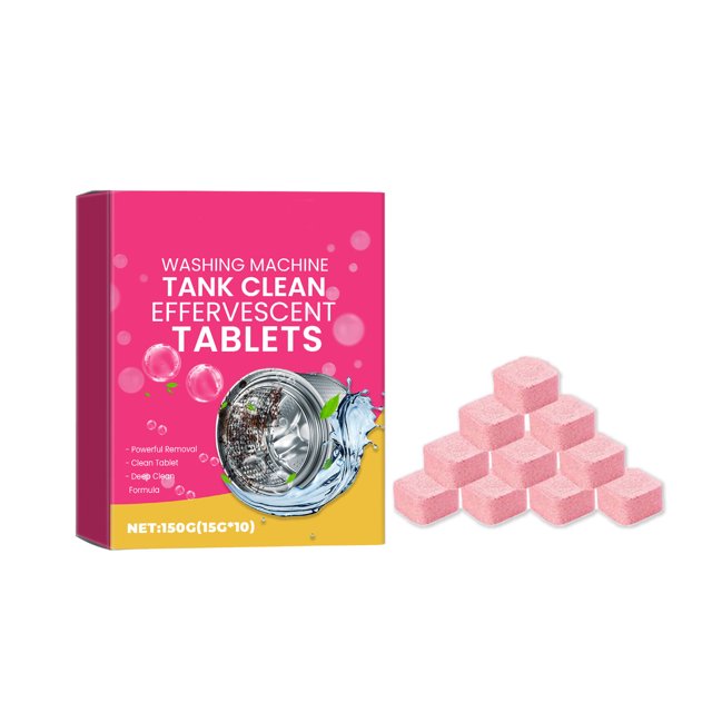 Washing Machine Slot Cleaning Effervescent Tablets Triple Stain Remover