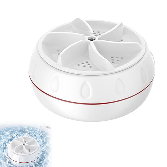 Washing Partner, Portable Mini Washing Machine, Wash Whirl, Ultrasonic Washer, Portable Mini Washer, Wash Buddy for Dishes, Sink Washing Machine