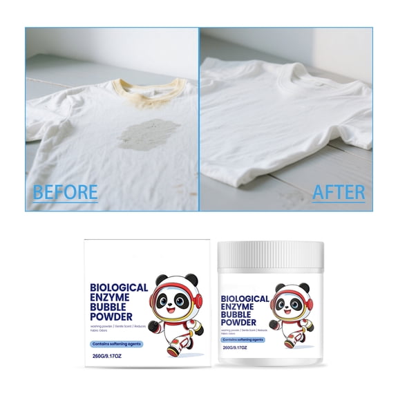 Washing Powder Laundry Detergent, Enzymatic Laundry Detergent, Powder Laundry Detergent, Clothes Detergent, Gentle Scent Biological Enzyme Formula Reduces Fabric Odors, Contains