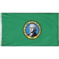 thumbnail image 1 of Washington - 2'X3' Nylon Flag (Double-Sided), 1 of 1