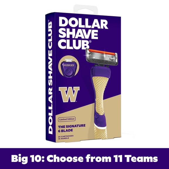 Dollar Shave Club Washington 6-Blade Razor Starter Set