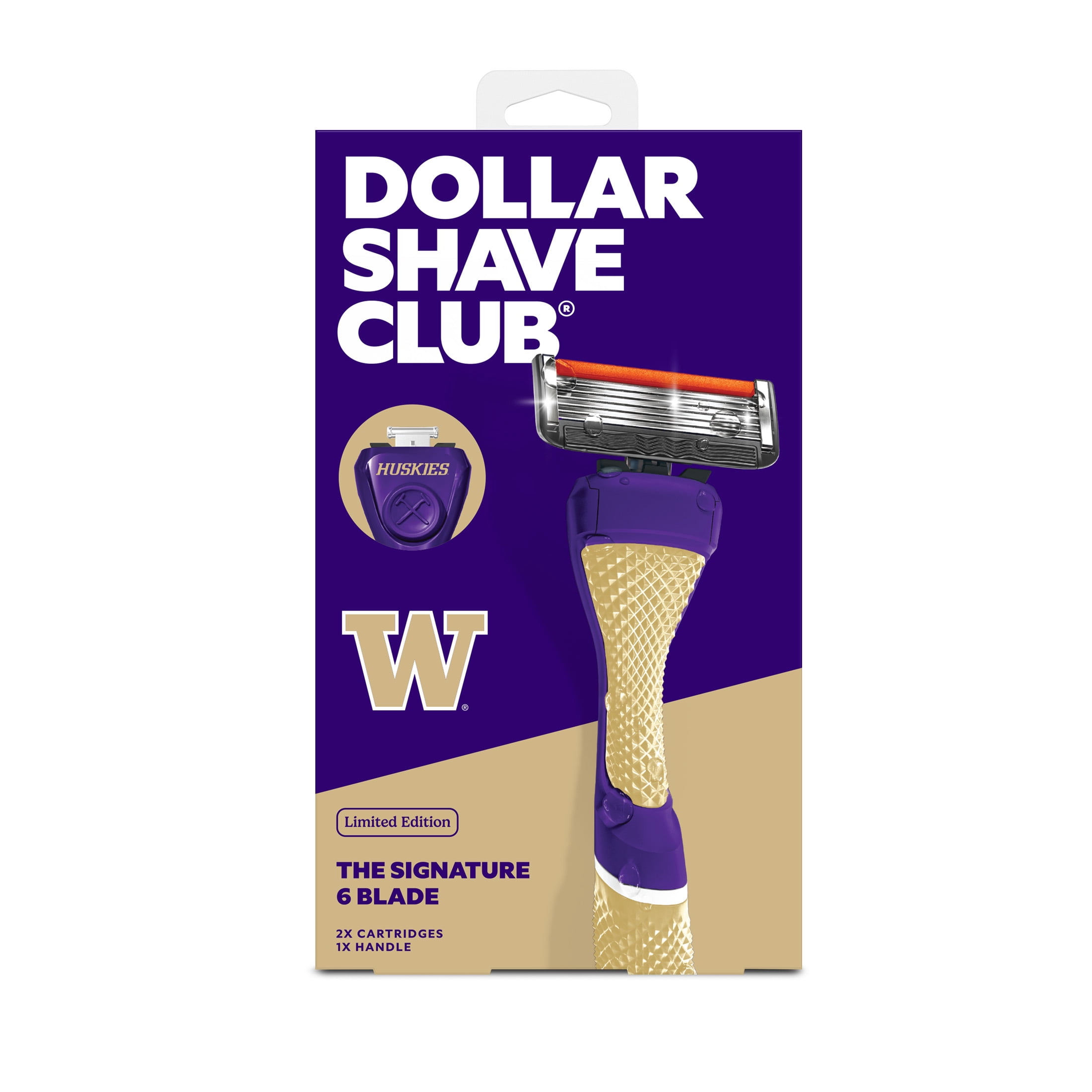 Dollar Shave Club Washington 6-Blade Razor Starter Set