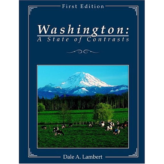 Pre-Owned Washington: A State of Contrasts (Hardcover) 0939688778 9780939688777