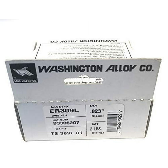 Washington Alloy 2 Lb. Spool Mig Welding Wire 309L Stainless Steel (.023 x 2 lb.)