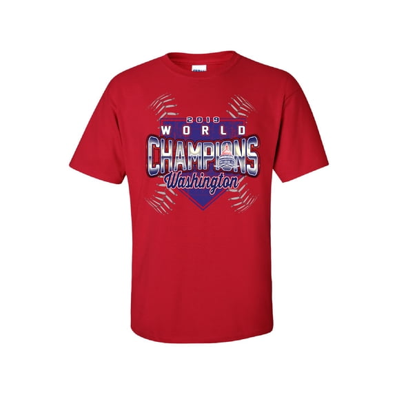 Washington Baseball 2019 World Champions Championship T-Shirt for Men & Women Red