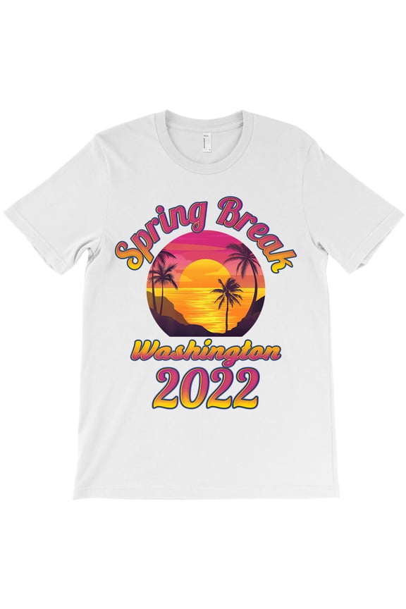 Washington Spring Break 2026 Matching Friend Crew Beach Party Trip G24044 Unisex T-Shirt, Up to Size 5XL