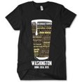 thumbnail image 1 of Washington Beer Shirt - Black, X-Large -OP-T | Typography Print Beer Lover Gift for Men & Dad, 1 of 2