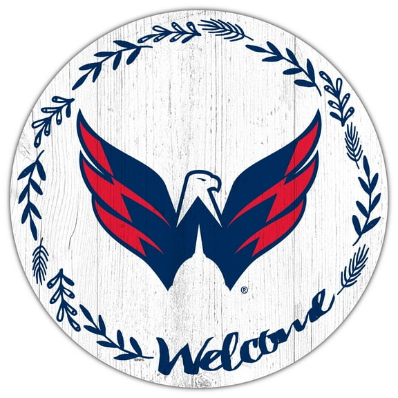 Washington Capitals 12" Welcome Circle Sign