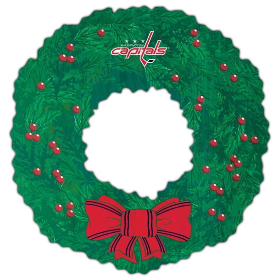Washington Capitals 16'' Team Wreath Sign