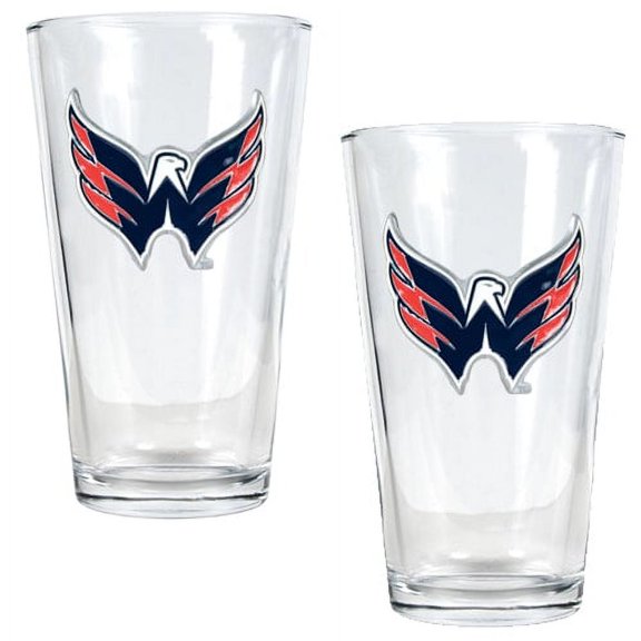 Washington Capitals 16oz. Pint Glass Set