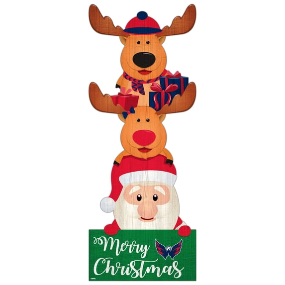 Washington Capitals 31'' Santa Stack Leaner