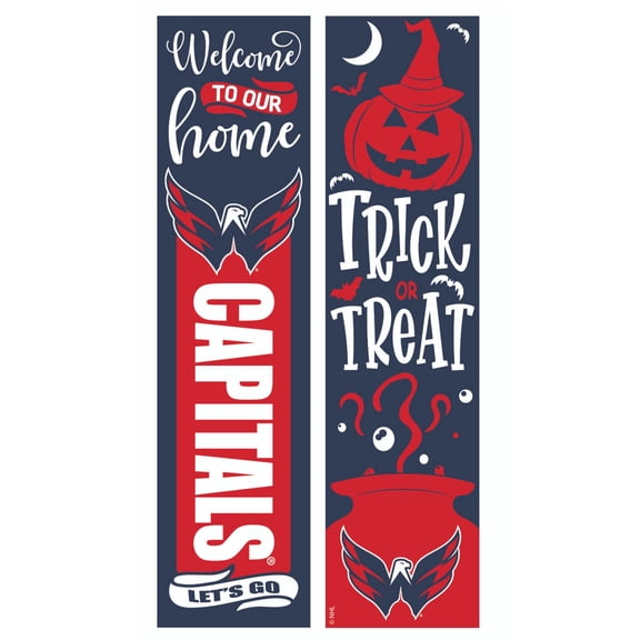 Washington Capitals 47" Double Sided Halloween Leaner Fan Sign