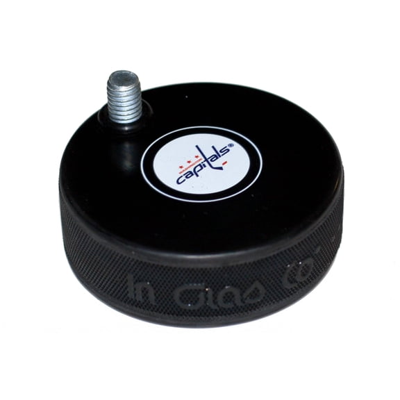 Washington Capitals Autograph Series Hockey Puck Beer Tap Handle Display