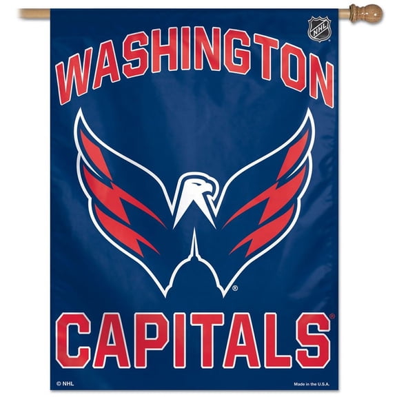 Washington Capitals Banner 28x40 Vertical
