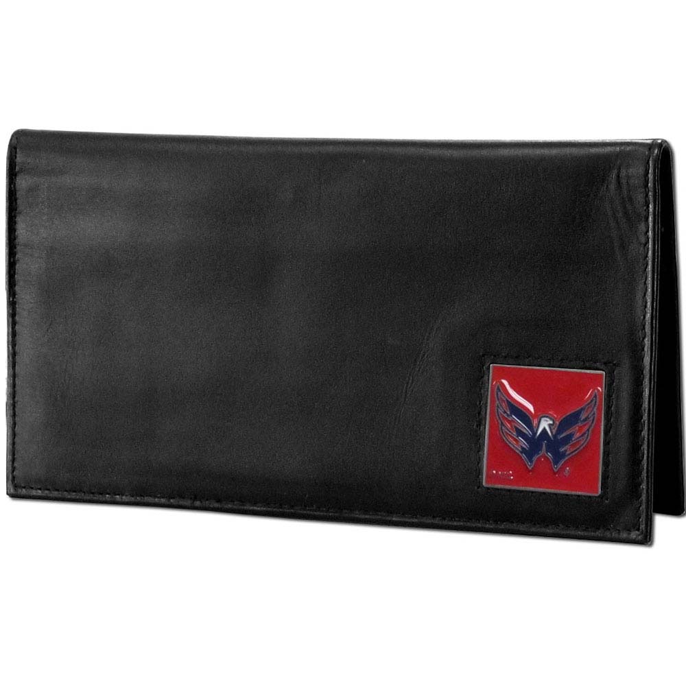 Washington Capitals Deluxe Leather Checkbook Cover (F) - image 1 of 1