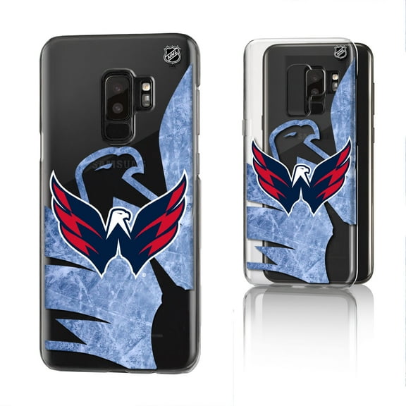 Washington Capitals Galaxy Clear Ice Case